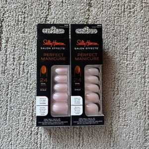 2 NEW Sally Hansen Salon Effects Perfect Manicure